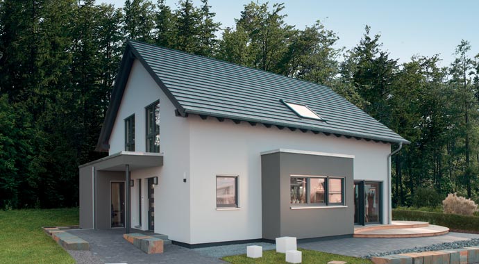 FingerHaus Neo 312 Musterhaus Bad Vilbel Außenansicht