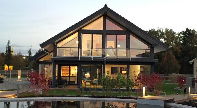 Außenansicht Ästhetik – Musterhaus Günzburg von Meisterstück-HAUS