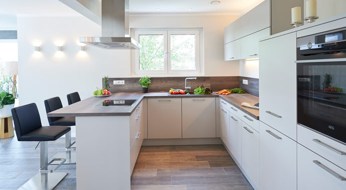 Küche Musterhaus Stockholm von RENSCH-HAUS
