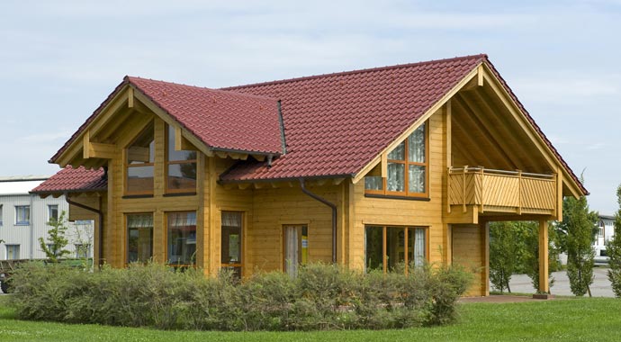 Fullwood Wohnblockhaus Musterhaus Haus Havelland Außenansicht