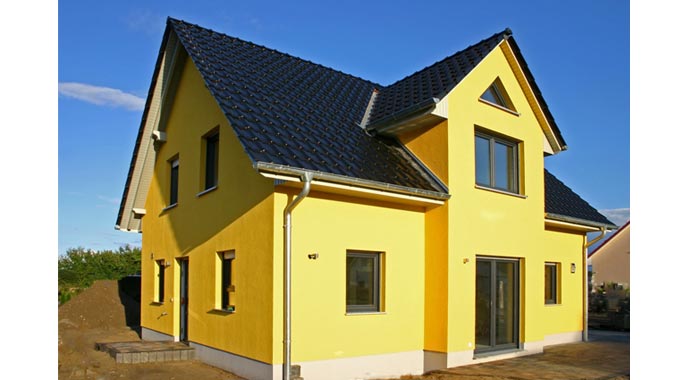 Town & Country Haus Musterhaus Lichthaus 121 Außenansicht