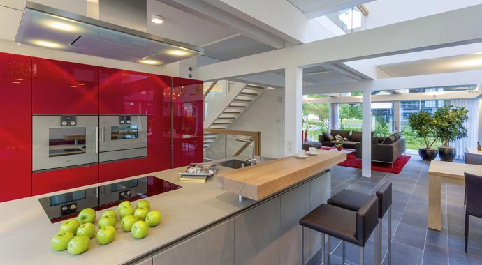 Huf Haus Musterhaus Art 4 Küche