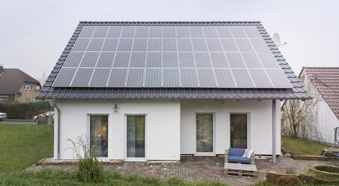 Ytong Bausatzhaus Innovationshaus Energieplus Außenansicht