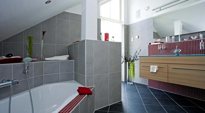 Haas Fertigbau Haas MH Hirschaid 151 Badezimmer