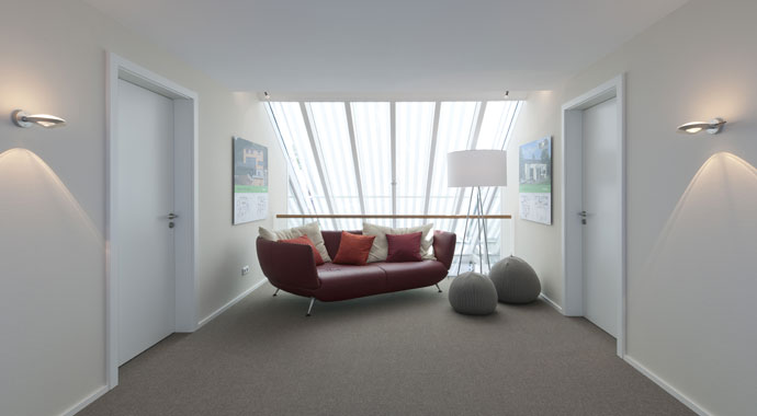 Kitzlinger-Haus, Musterhaus Fellbach Wohnbereich