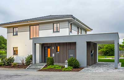 Haas Fertigbau Haas MH Falkenberg 150 Außenansicht