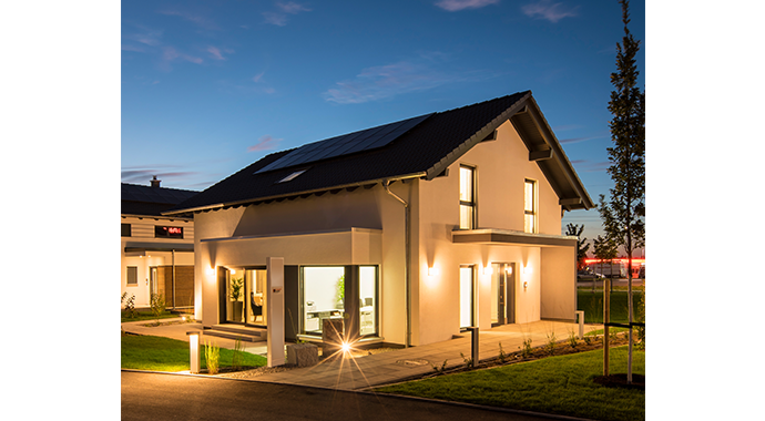 FingerHaus Musterhaus Neo Außenansicht