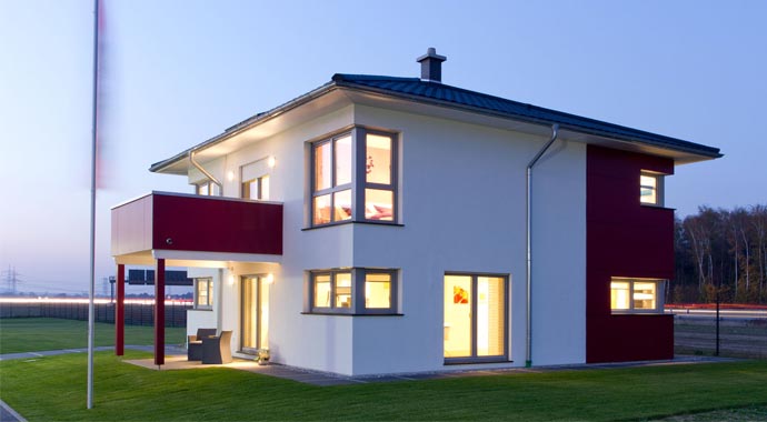 Fingerhut Haus Musterhaus Köln Z 106.20 Außenansicht