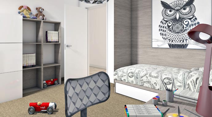 Kinderzimmer Family 130 von Dan-Wood Family