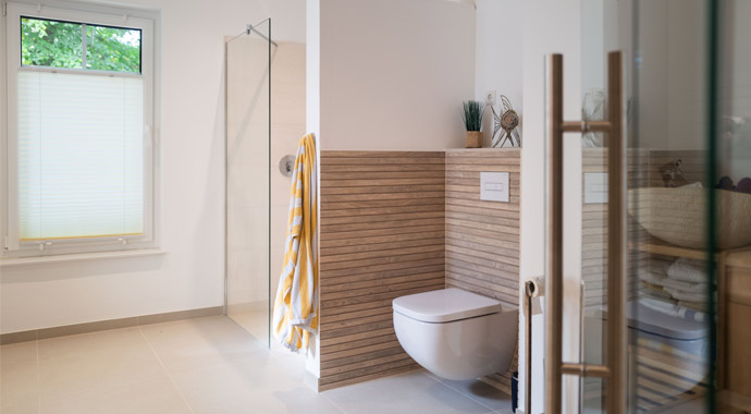 Badezimmer Stadtvilla Potsdam von ARGE-HAUS