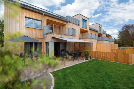 Außenansicht Haus Häberle von Baufritz Außenansicht Haus Häberle von Baufritz