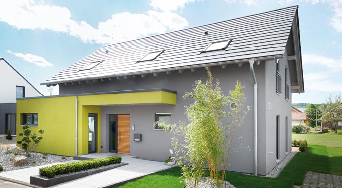 Fingerhut Haus Musterhaus Koblenz R 131.20 Außenansicht