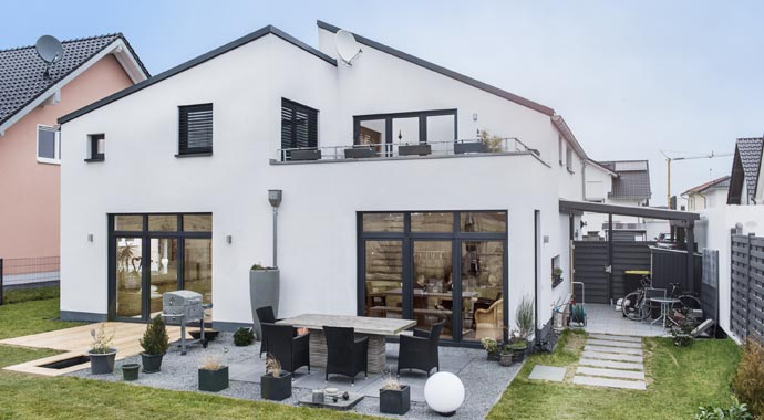 Ytong Bausatzhaus Haus Steinkamp Außenansicht