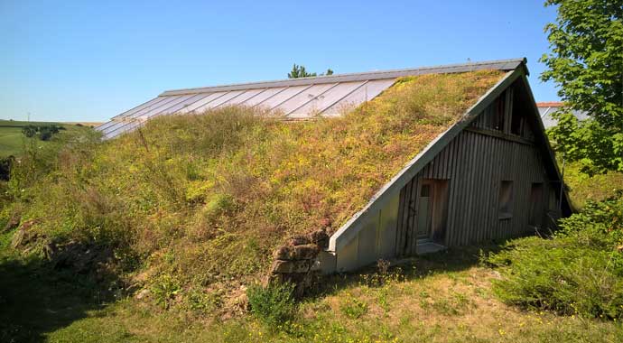Außenansicht Musterhaus 4 von Bio-Solar-Haus