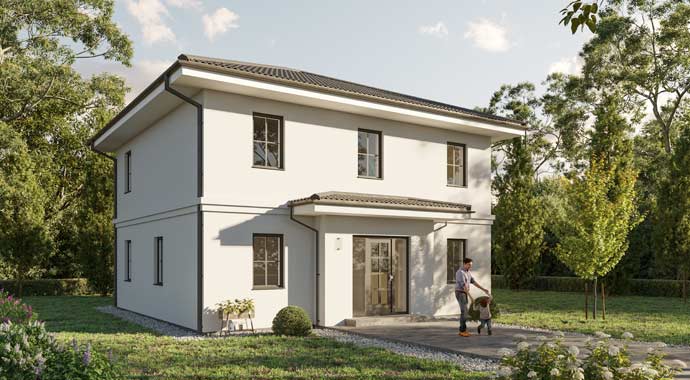 Außenansicht Stadtvilla Berlin von Häuswärts Consulting