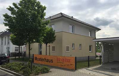 Heinz von Heiden Musterhaus Recklinghausen Außenansicht