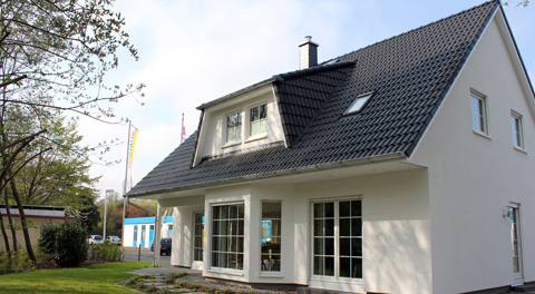 ScanHaus Musterhaus Minden Außenansicht