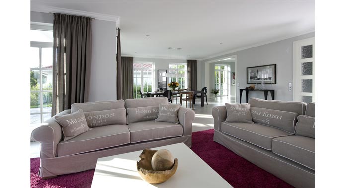 Musterhaus Falkensee von Heinz von Heisen Wohnbereich