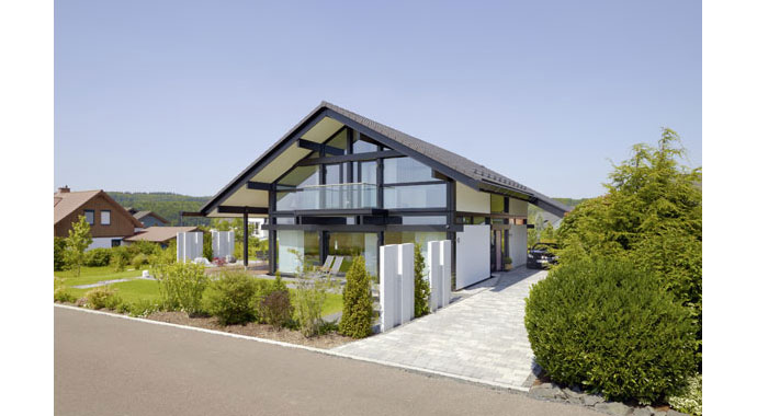 Huf Haus, Musterhaus Art 3 Außenansicht