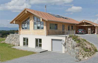 Fullwood Musterhaus Sunnsite Außenansicht