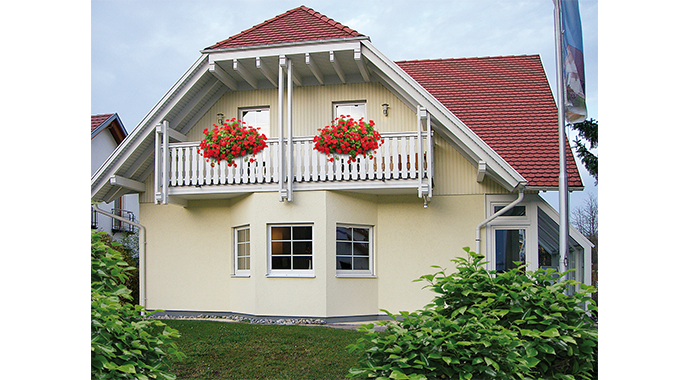 Das Bodenseehaus Musterhaus Ulm Außenansicht