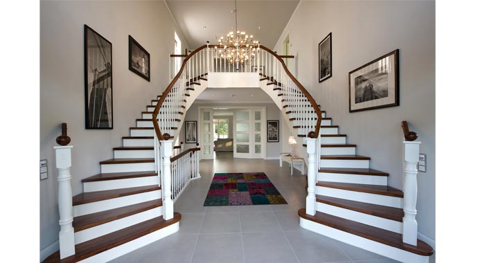 Musterhaus Falkensee von Heinz von Heisen Treppenaufgang