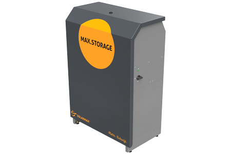 Speichersystem MAX.STORAGE von SOLARMAX