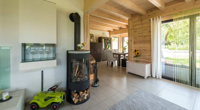 Fullwood Haus Mittelfranken Wohnbereich