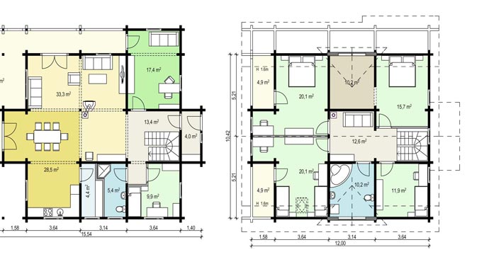 Finnscania-Blockhausfabrik, Mod 200