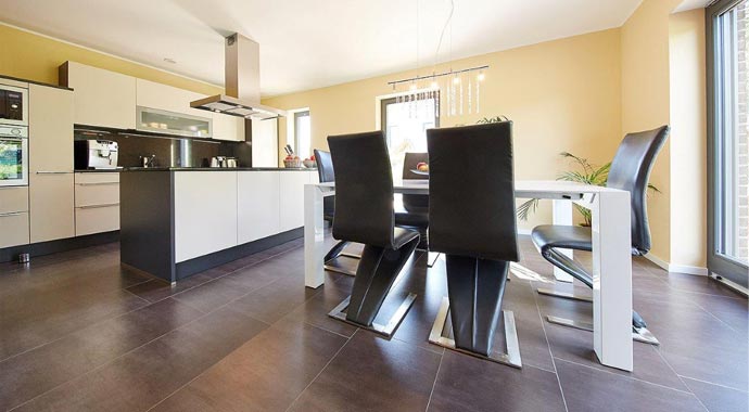Gussek Haus Musterhaus Melanie Küche und Essbereich