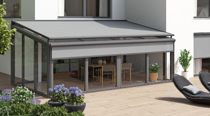 Markisen mit Perfotex-Gewebe von Markilux