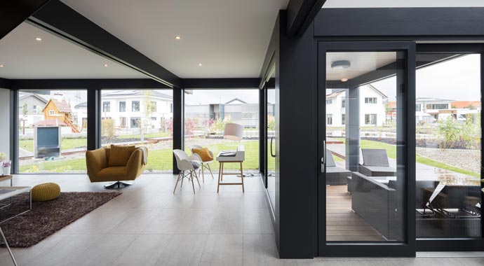 Wohnbereich Ästhetik – Musterhaus Günzburg von Meisterstück-HAUS