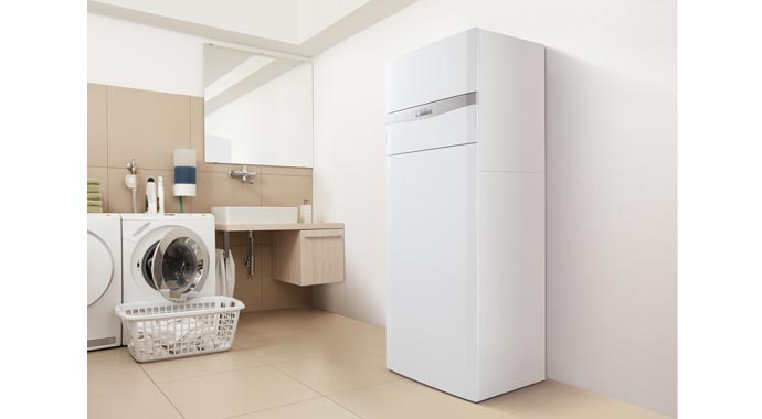 Hybridheizung Gas-Brennwertgerät Ecocompact Aurocompact Vaillant