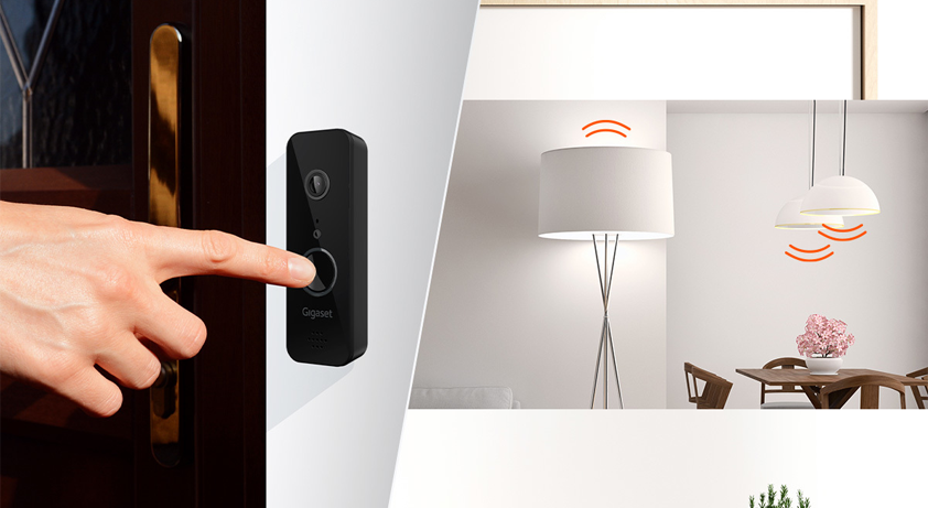 Smarte türklingel von Gigaset