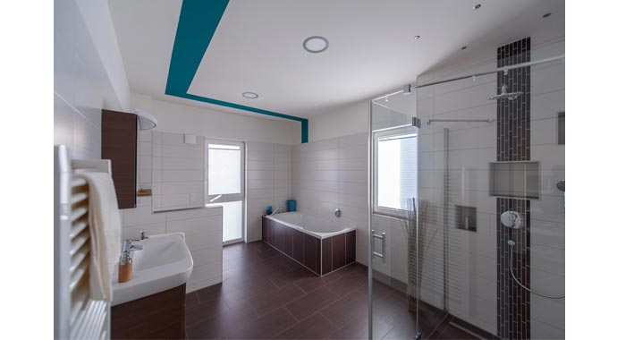 Town & Country Haus Musterhaus Stadtvilla 145 Bad