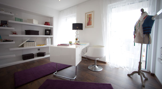 ELK Fertighaus ELK Effizienzhaus 220 Arbeitszimmer