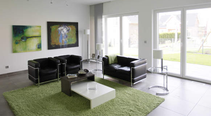 Heinz von Heiden Musterhaus Glinde Wohnzimmer