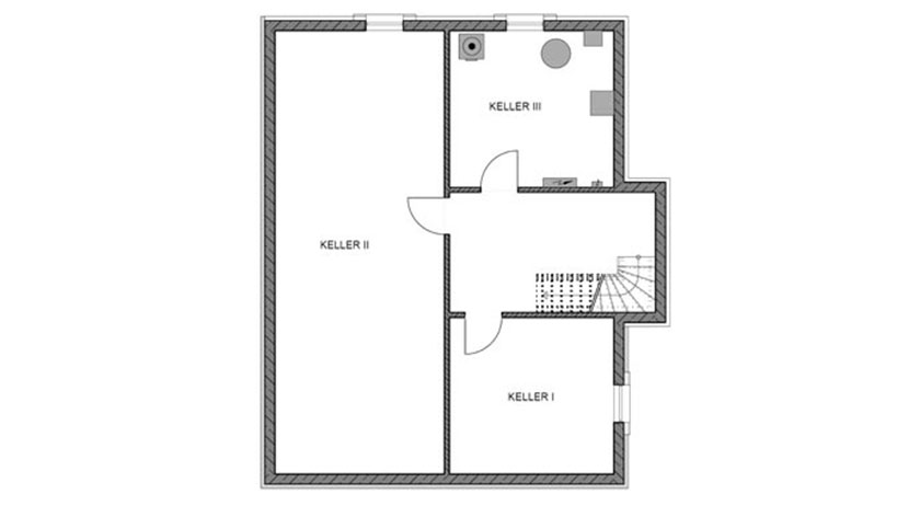 Heinz von Heiden Musterhaus Ratzeburg Grundriss Kellergeschoss
