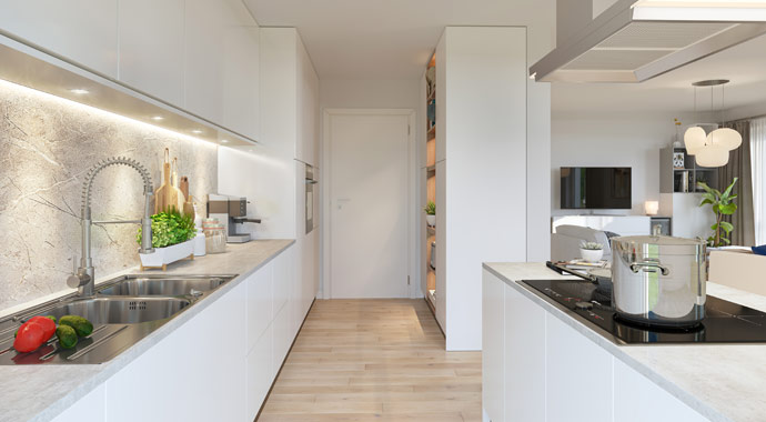 Küche Concept Design 122 edition von Favorit Massivhaus