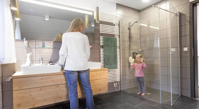 SchwörerHaus Musterhaus E 15-179.1 Badezimmer