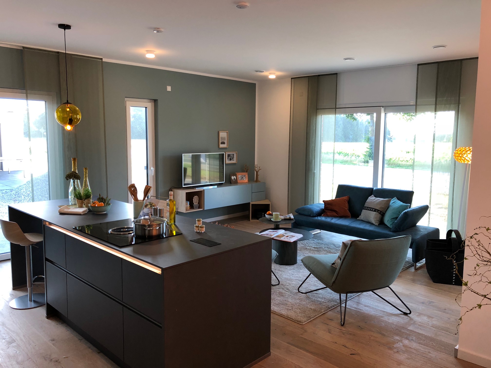 Musterhaus Stelle Wohnbereich