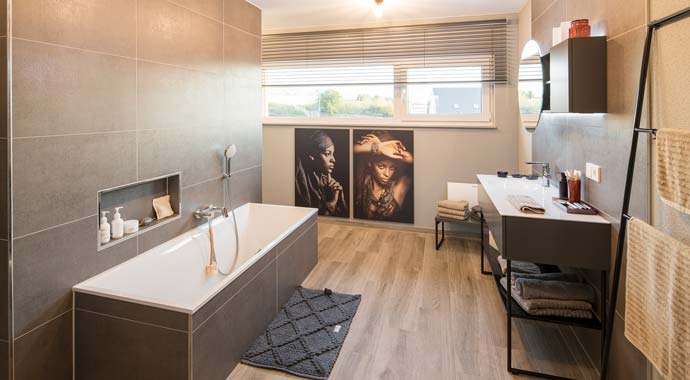 Badezimmer Medley 3.0 - Musterhaus Kassel von Fingerhaus