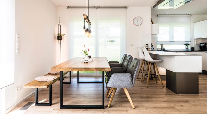 Essbereich Kundenhaus Seko von Fingerhut Haus