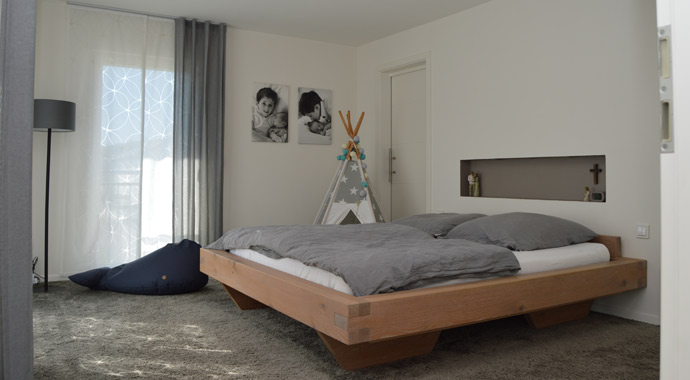 Schlafzimmer Stadtvilla von Lehner-Haus