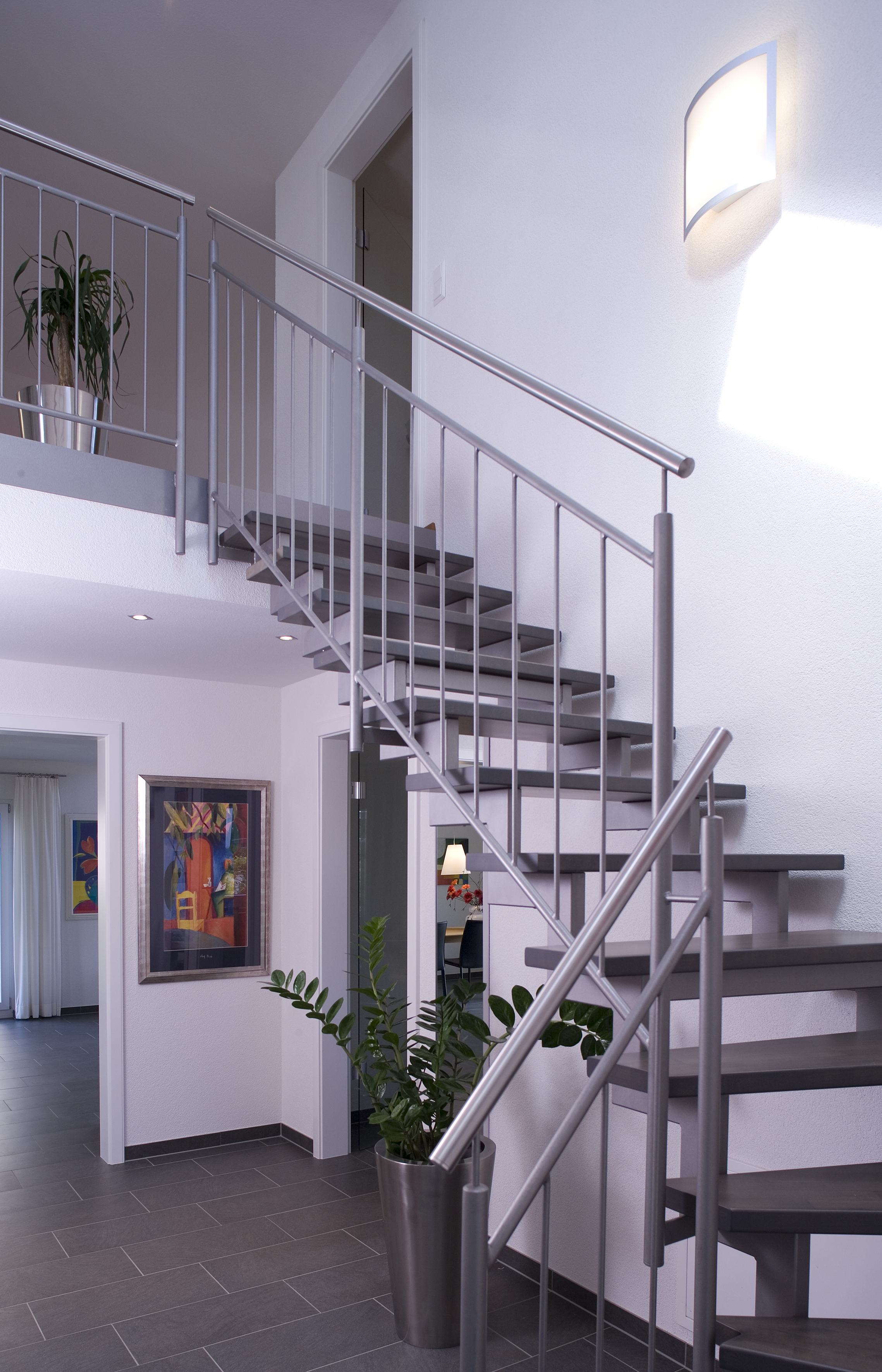 Bodenseehaus Musterhaus Villingen-Schwennigen Treppe
