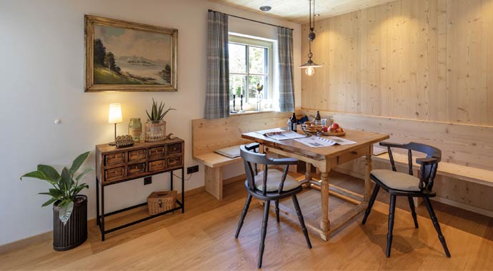 Sitzecke Vitalhaus Liesl von Regnauer Hausbau