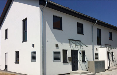 Außenansicht Musterhaus Ingolstadt von STREIF Haus