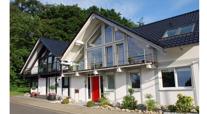 KD-Haus Musterhaus 250 Außenansicht