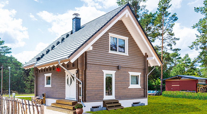 Blockhaus Lillesand von LéonWood