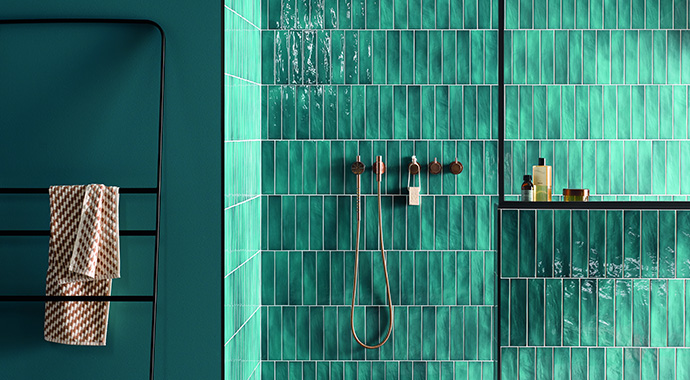 Serie „Colorbrix“ | Foto: Ströher / Deutsche Fliese Serie „Colorbrix“ | Foto: Ströher / Deutsche Fliese